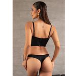 29163 - Conjunto Brallete. Calcinha fio. - Estampado