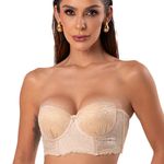 13058 - Conjunto Corselete - Bege - 2602