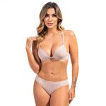 27781 - Conjunto nadador, calcinha clássica. - Marrom