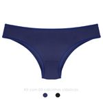 29399 - Kit com três calcinhas clássica. - Colorido