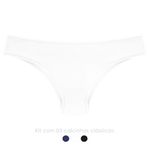 29399 - Kit com três calcinhas clássica. - Colorido