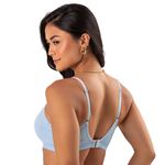 30655 - Sutiã top avulso Laura - Azul
