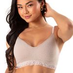 31120 - Sutiã top Laura conjuntado Calcinha larga - Nude