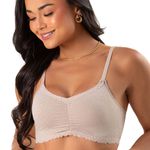 31123 - Sutiã Top Julieta conjunto Calcinha fio - Nude