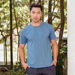 29203 - Blusa masculina. - Azul