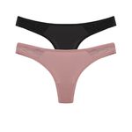 29494 - Kit com duas calcinhas fio. - Colorido