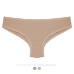 30523 - Kit com duas calcinhas clássica. - Colorido