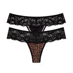 29142 - Kit com duas calcinhas fio. - Colorido