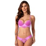15583 - Conjunto Push Up. Calcinha fio. - Serenata - 8965