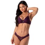16052 - Conjunto Push Up. Calcinha fio. - Absoluto