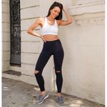 28421 - Calça legging. - Preto