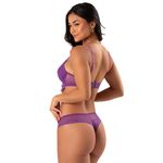 15292 - Conjunto Push Up. Calcinha fio. - Manacá - 9576