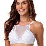 21297 - Conjunto Lageli Lingerie Push Up. Calcinha fio. - Branco