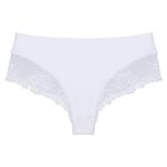 29356 - Calcinha alta fio. - Branco