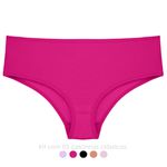 29484 - Kit com cinco calcinhas clássica. - Colorido