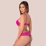 17826 - Conjunto Push Up. Calcinha fio. - Jaipur - 3890