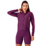 30574 - Jaqueta Fitness. - Roxo