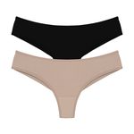 25302 - Kit com duas calcinhas fio. - Colorido