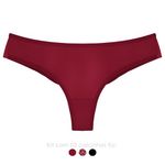 29929 - Kit com três calcinhas. - Colorido