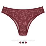 29930 - Kit com três calcinhas. - Colorido