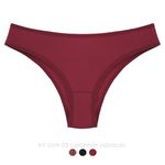 29930 - Kit com três calcinhas. - Colorido