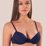 29241 - Conjunto Lageli Lingerie. Push Up. Calcinha fio. - Azul