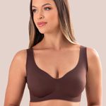IMP30338 - Sutiã Lageli Lingerie avulso. - Marrom