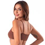 30588 - Top faixa - Marrom