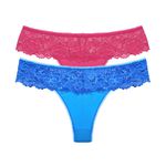 29139 - Kit com duas calcinhas fio. - Colorido