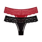 29141 - Kit com duas calcinhas fio. - Colorido