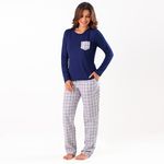 25555 - Pijama de inverno. - Colorido