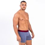 27521 - Cueca Boxer em Microfibra. - Azul
