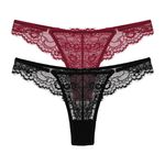 29060 - Kit com duas calcinhas fio. - Colorido