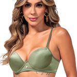 29408 - Conjunto Push Up. Calcinha fio. - Verde