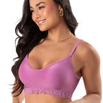 31118 - Sutiã top Laura conjuntado Calcinha larga - Rosa