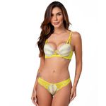 15683 - Conjunto Push Up. Calcinha fio. - Indivia