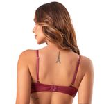 30832 - Sutiã tomara que caia Jade - Vinho