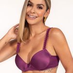 25508 - Conjunto Push Up. Calcinha clássica. - Roxo