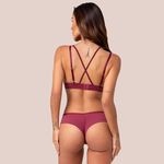 22267 - Conjunto Triângulo Lageli Lingerie. Calcinha larga. - Sensuale