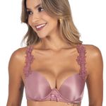 17893 - Conjunto Push Up. Calcinha fio. - Grão de Arroz