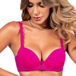28526 - Conjunto Push Up. Calcinha fio. - Rosa