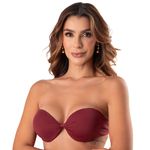 30832 - Sutiã tomara que caia Jade - Vinho