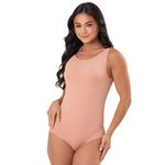 31153 - Body fio em microfibra - Nude