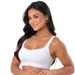 31178 - Sutiã top avulso Gisele - Branco