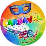 Painel Redondo CARNAVAL - 1,50 x 1,50 
