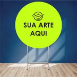 Painel Redondo Artes do Cliente 