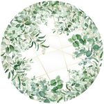 Painel Mosaico Folhas Redondo 1,50 X 1,50 C/ Elástico