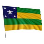 Bandeira Em Tecido De Estados Brasileiros 1,50x1,00