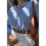 Camisa Linho Julia - Azul