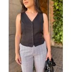 Colete Alfaiataria Cirlane - Preto